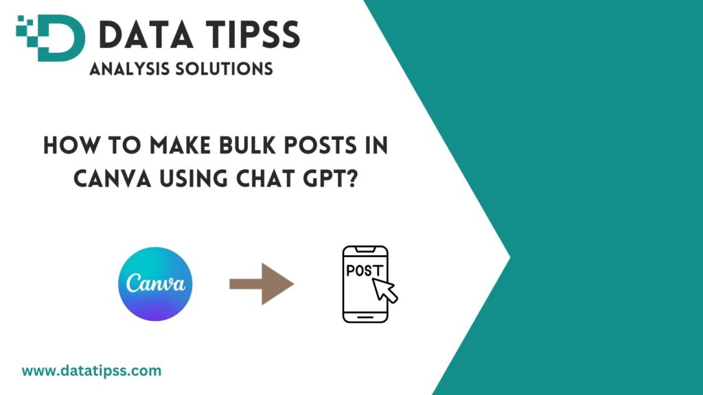 How to Use Canva and ChatGPT to Bulk Create Content Designs